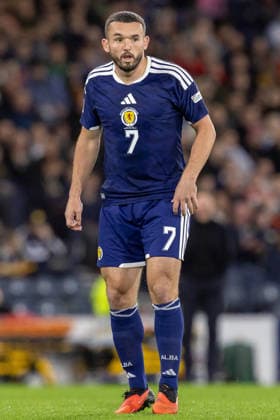 Scotland v Slovenia, UEFA Nations League John McGinn of Scotland national team, Nationalteam during the UEFA Nations League League B Group B1 between Scotland and Slovenia. Barclays Hampden, Hampden Park, Glasgow, Scotland. 6 October 2026. Hampden Park Barclays Hampden Glasgow Scotland Editorial use only , Copyright: xColinxPoultneyx PSI-24964-0066