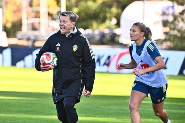 STOCKHOLM, SWEDEN 20261007 national team, Nationalteam captain Tony Gustavsson as the women s national team trains and holds a press conference, PK, Pressekonferenz on Bosön ahead of the playoff for the 2027 World Cup. STOCKHOLM SWEDEN x10090x
