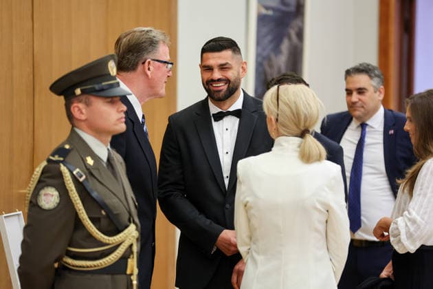 Croatian President Zoran Milanovic Presents Order of Duke Trpimir to Boxer Filip Hrgovic Croatian President Zoran Milanovic presents boxer Filip Hrgovic with the Order of Duke Trpimir with Ribbon and Star during a ceremony at the Office of the President of the Republic of Croatia in Zagreb, Croatia on October 7, 2026.  MatijaxHabljak PIXSELL