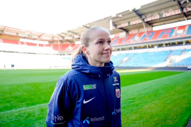 Women s National Soccer Team Prepares for World Cup Qualifiers Oslo, October 7, 2026 Guro Reiten during a press conference at Ullevaal Stadium, before the World Cup qualifier against Romania. The matches will be played on October 9 at Arcul de Triumf Stadium in Bucharest and on October 13 at Ullevaal Stadium in Oslo. Photo: Beate Oma Dahle, NTB, Oslo, Norway. EDITORIAL USE ONLY. RESTRICTED USE FOR BETTING COMPANIES. Copyright: xBeatexOmaxDahlex xNTBx