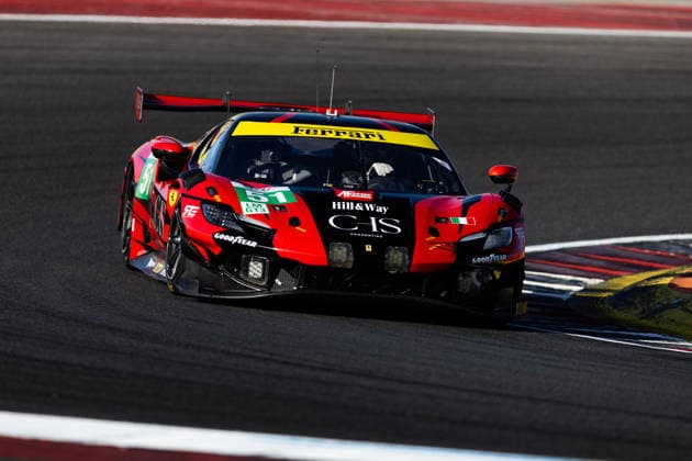 AUTO - ELMS - 4 HOURS OF PORTIMAO 2026 51 SAMANI Charles-Henri (fra), LAURSEN Conrad (den), RIGON Davide (ita), AF Corse, Ferrari 296 LMGT3 Evo, LMGT3, action during the 4 Hours of Portimao 2026, 6th round of the 2026 European Le Mans Series on the Autodromo Internacional do Algarve from October 8 to 10, 2026 in Portimao, Portugal -  Copyright: xJoaoxFilipex