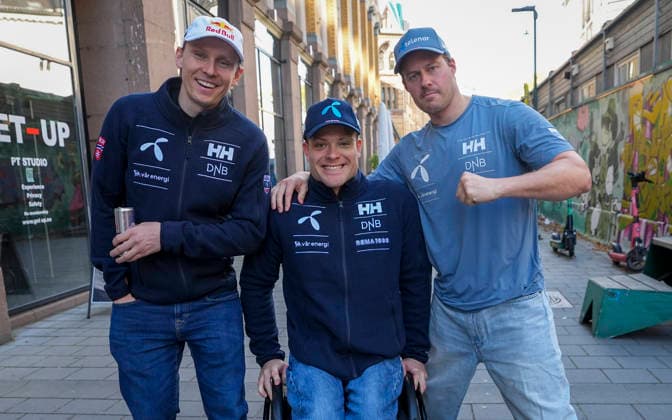 Kickoff with the National Alpine Ski Team, Oslo, October 7, 2026: Henrik Kristoffersen, Jesper Saltvik Pedersen, and Adrian Smiseth Sejersted at the season s kickoff with the National Alpine Ski Team. Photo: Lise Aserud, NTB, Oslo, Norway. EDITORIAL USE ONLY. RESTRICTED USE FOR BETTING COMPANIES.  Copyright: xLisexAserudx xNTBx