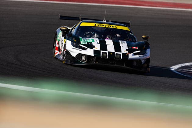 AUTO - ELMS - 4 HOURS OF PORTIMAO 2026 55 CAMERON Duncan (gbr), PEREL David (rsa), GRIFFIN Matthew (irl), Spirit of Race, Ferrari 296 LMGT3 Evo, LMGT3, action during the 4 Hours of Portimao 2026, 6th round of the 2026 European Le Mans Series on the Autodromo Internacional do Algarve from October 8 to 10, 2026 in Portimao, Portugal -  Copyright: xJoaoxFilipex
