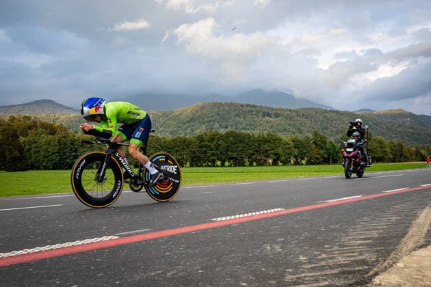 ROGLIÄa PrimoÅ¾ - ROGLIC Primoz: UEC Road cycling, Rad, Radsport, Strasse European Championships - Ljubljana 2026 ROGLIÄa PrimoÅ¾ - ROGLIC Primoz ( SLO ) Slovenia Querformat - quer - horizontal - Landscape - Event Veranstaltung: UEC Road Cycling European Championships 2026 Ljubljana - Category Kategorie: Cycling - Road Cycling European Championships - Individual Time Trail Elite Men - Location Ort: Europe Slovenia - Sencur - Å enÄur - Discipline: Individual Time Trail ( ITT ) - Distance: 22 km - Date Datum: 07.10.2026 Wednesday Day 5 -