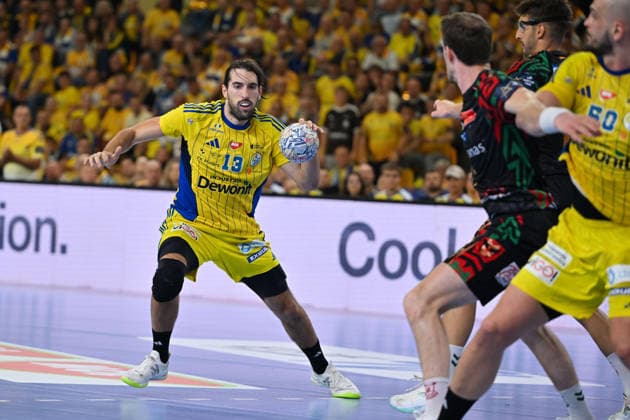 KIELCE 07.10.2026 MECZ 3. KOLEJKA RUNDA WSTEPNA LIGA MISTRZOW PILKA RECZNA MEZCZYZN SEZON 2026 2027 MENS HALDBALL PRELIMINARY ROUND EHF CHAMPIONS LEAGUE SEASON 2026 2027 MATCH: INDUSTRIA KIELCE - SC MAGDEBURG JULIEN BOS FOT. MICHAL TRZPIS 400MM.PL NEWSPIX.PL --- newspix.pl 