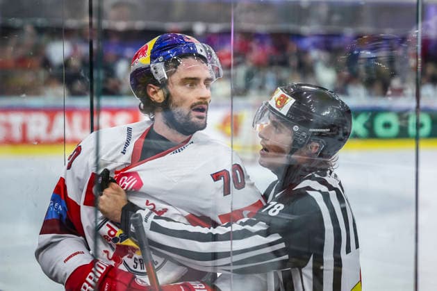 Ice hockey, Eishockey - CHL, EC RBS vs Berlin SALZBURG,AUSTRIA,07.OCT.26 - ICE HOCKEY - CHL, Champions Hockey League, group stage, EC Red Bull Salzburg vs Eisbaeren Berlin. Image shows Benjamin Nissner (EC RBS).  GEPAxpictures xDavidxGeieregger