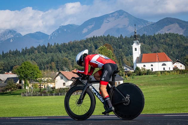 TRATTNER Carolina: UEC Road cycling, Rad, Radsport, Strasse European Championships - Ljubljana 2026 TRATTNER Carolina ( AUT ) Austria Querformat - quer - horizontal - Landscape - Event Veranstaltung: UEC Road Cycling European Championships 2026 Ljubljana - Category Kategorie: Cycling - Road Cycling European Championships - Individual Time Trail Junior Women U19 - Location Ort: Europe Slovenia - Sencur - Å enÄur - Discipline: Individual Time Trail ( ITT ) - Distance: 22 km - Date Datum: 07.10.2026 Wednesday Day 5 -