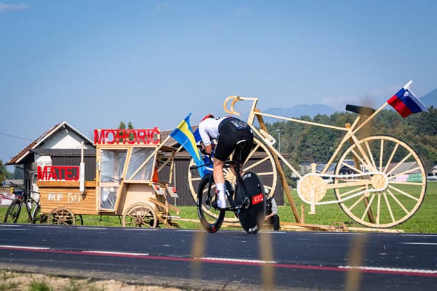 ROUSSEAUX Valentine: UEC Road cycling, Rad, Radsport, Strasse European Championships - Ljubljana 2026 ROUSSEAUX Valentine ( SUI ) Switzerland Querformat - quer - horizontal - Landscape - Event Veranstaltung: UEC Road Cycling European Championships 2026 Ljubljana - Category Kategorie: Cycling - Road Cycling European Championships - Individual Time Trail Junior Women U19 - Location Ort: Europe Slovenia - Sencur - Å enÄur - Discipline: Individual Time Trail ( ITT ) - Distance: 22 km - Date Datum: 07.10.2026 Wednesday Day 5 -
