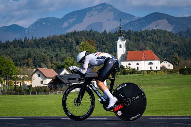SPÄTH Charlotte: UEC Road cycling, Rad, Radsport, Strasse European Championships - Ljubljana 2026 SPÄTH Charlotte ( GER ) Germany Querformat - quer - horizontal - Landscape - Event Veranstaltung: UEC Road Cycling European Championships 2026 Ljubljana - Category Kategorie: Cycling - Road Cycling European Championships - Individual Time Trail Junior Women U19 - Location Ort: Europe Slovenia - Sencur - Å enÄur - Discipline: Individual Time Trail ( ITT ) - Distance: 22 km - Date Datum: 07.10.2026 Wednesday Day 5 -