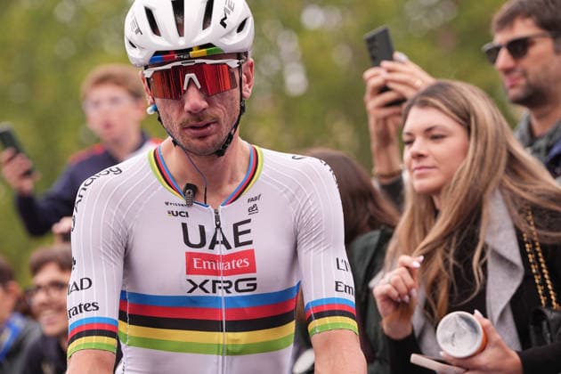 USA s Brandon McNulty of UAE Team Emirates XRG during the 110th edition of the Gran Piemonte 2026 a 185 km one day race from Asti to Bra on October 08, 2026, Italy. Copyright: xMarcoxAlpozzi LaPressex