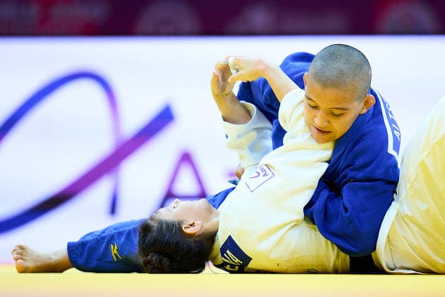 Tsunoda Roustant Ai (ESP), OCTOBER 8, 2026 -Judo : World Judo Championships BAKU2026 Women s -70kg1st Round match at National Gymnastics Arena in Baku, Azerbaijan.  aflo_354298503 KenxAsakurax