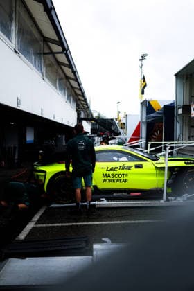 DTM, 15. + 16. Rennen Hockenheim 2026 8 Aston Martin Vantage AMR GT3 EVO, Comtoyou Racing: Nicolas Baert - picture by Gruppe C Photography Sachsenring Hockenheimring Baden-Württemberg Germany Copyright: xGruppexCxPhotographyx