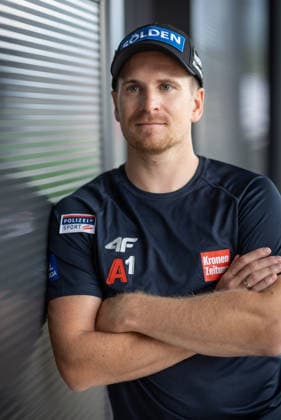 ALPINE SKIING - Atomic Media Day 2026 ALTENMARKT,AUSTRIA,08.OCT.26 - ALPINE SKIING - Atomic Media Day. Image shows Fabio Gstrein (AUT).  GEPAxpictures xHaraldxSteiner