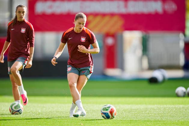08.10.2026 LEUVEN , PILKA NOZNA KOBIET ( WOMEN S FOOTBALL) TRENING OFICJALNY PRZED POLFINALEM BARAZY MISTRZOSTW SWIATA 2027 TRENING NZ. EWA PAJOR FOTO RADOSLAW JOZWIAK CYFRASPORT NEWSPIX.PL --- Newspix.pl  RA2_6154