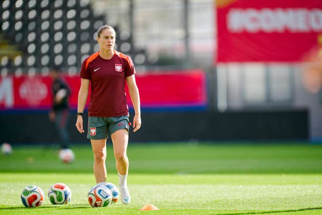 08.10.2026 LEUVEN , PILKA NOZNA KOBIET ( WOMEN S FOOTBALL) TRENING OFICJALNY PRZED POLFINALEM BARAZY MISTRZOSTW SWIATA 2027 TRENING NZ. EWA PAJOR FOTO RADOSLAW JOZWIAK CYFRASPORT NEWSPIX.PL --- Newspix.pl  RA2_6224
