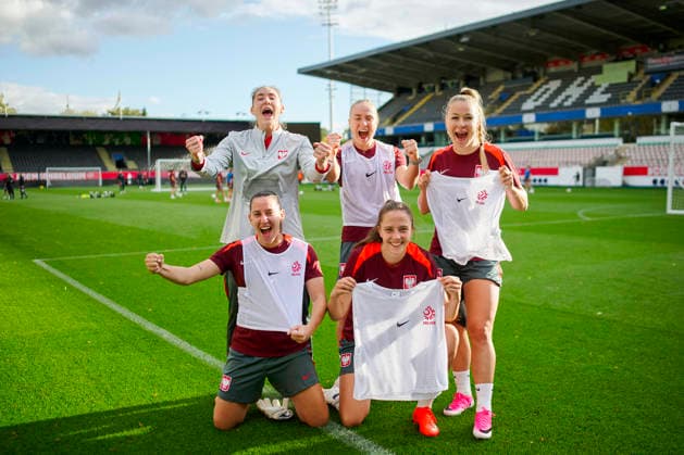 08.10.2026 LEUVEN , PILKA NOZNA KOBIET ( WOMEN S FOOTBALL) TRENING OFICJALNY PRZED POLFINALEM BARAZY MISTRZOSTW SWIATA 2027 TRENING NZ. WERONIKA ZAWISTOWSKA, NATALIA RADKIEWICZ, PATRYCJA SARAPATA, PAULINA DUDEK, WIKTORIA ZIENIEWICZ FOTO RADOSLAW JOZWIAK CYFRASPORT NEWSPIX.PL --- Newspix.pl  RA3_1888