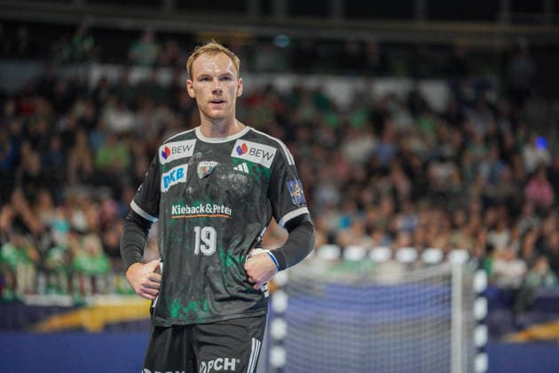 Im Bild: Mathias Gidsel (Fuechse Berlin, 19) 08.10.2026, Fuechse Berlin - FC Porto, EHF Handball Champions League, Saison 2026 27, Max-Schmeling-Halle Copyright: HMBxMedia xPascalxSpanehl
