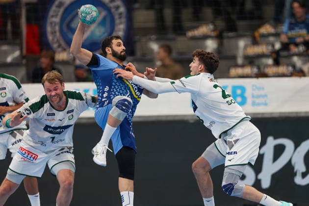 Mohamed Darmoul (TVB Stuttgart, 70) GER, TVB Stuttgart vs. HSG Wetzlar, Handball, Opel Handball-Bundesliga, 8. Spieltag, Spielzeit 2026 2027, 08.10.2026 GER, TVB Stuttgart vs. HSG Wetzlar, Handball, Opel Handball-Bundesliga, 8. Spieltag, Spielzeit 2026 2027, 08.10.2026 Stuttgart Copyright: xEibner-Pressefoto SoerenxHerwegx EP_SHG
