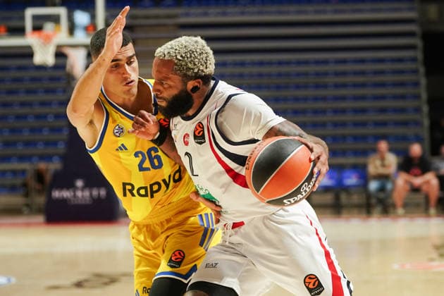 October 8, 2026, Belgrade, Central Serbia, Serbia: 2026108, Belgrade, Serbia - Maccabi Rapyd Tel Aviv and Armani Olimpia Milan play a EuroLeague basketball game at the Aleksandar Nikolic Hall. COLE RJ in action. EuroLeague 2026 27: Maccabi Rapyd Tel Aviv 97:79 Armani Olimpia Milan  - ZUMAd223 20261008_zip_d223_027 Copyright: xMarkoxDimicx