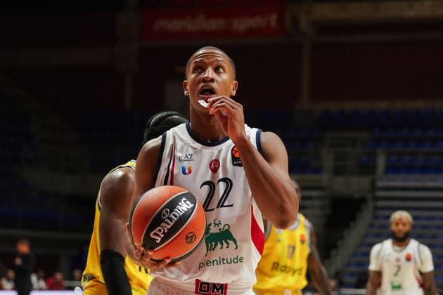 October 8, 2026, Belgrade, Central Serbia, Serbia: 2026108, Belgrade, Serbia - Maccabi Rapyd Tel Aviv and Armani Olimpia Milan play a EuroLeague basketball game at the Aleksandar Nikolic Hall. HALL DEVON in action. Belgrade Serbia - ZUMAd223 20261008_zip_d223_024 Copyright: xMarkoxDimicx