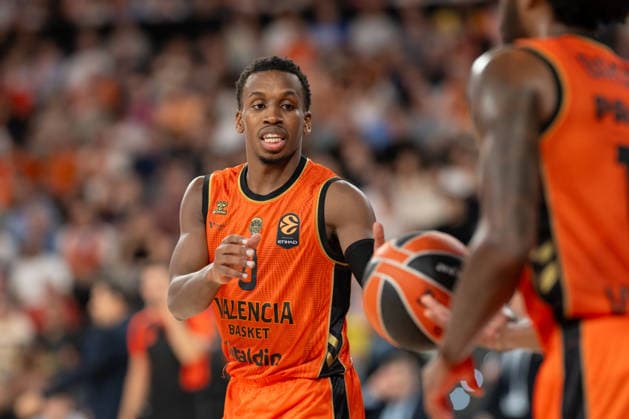 EuroLeague Round 4 match between Valencia Basket and Hapoel IBI Tel Aviv TJ Shorts of Valencia Basket in action during the EuroLeague Round 4 match between Valencia Basket and Hapoel IBI Tel Aviv at Roig Arena, (Valencia ) on October 08, 2026. Copyright: xVicentexVidalxFernandezx