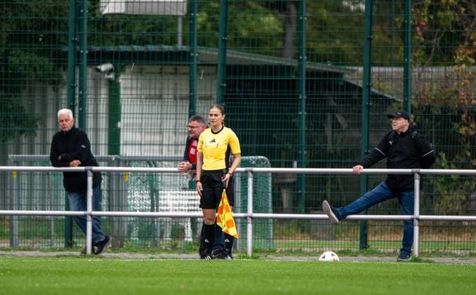 Fußball, Frauen, Testspiel, Saison 2026 2027, 1. FC Union Berlin - 1. FFC Turbine Potsdam (4:0), Assistentin Ruby Harder, 08.10.2026, Copyright: xMatthiasxKochx