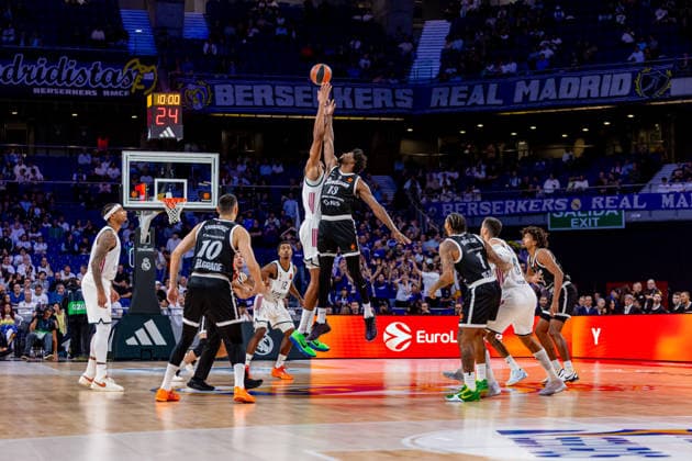 ESP: Euroleague Real Madrid v Partizan Belgrade tip off during the Euroleague match between Real Madrid and Partizan Mozzart Bet Belgrade played at Movistar Arena Stadium on October 8 2026 in Madrid Spain Madrid Spain Basketball Copyright: xAlbaxPachecox xAgenciaxLOFx