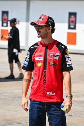 MOTO - MOTO GP - GRAND PRIX OF INDONESIA 2026 BAGNAIA Francesco (ita), Ducati Lenovo Team, Ducati Desmosedici GP26, portrait during the 2026 MotoGP Pertamina Grand Prix of Indonesia on the Mandalika circuit from October 9 to 11, at West Nusa Tenggara, Indonesia - West Nusa TenggaraIndonesia  Copyright: xGIGIxSOLDANOx
