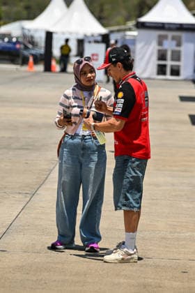 MOTO - MOTO GP - GRAND PRIX OF INDONESIA 2026 MARQUEZ Marc (spa), Ducati Lenovo Team, Ducati Desmosedici GP26, portrait during the 2026 MotoGP Pertamina Grand Prix of Indonesia on the Mandalika circuit from October 9 to 11, at West Nusa Tenggara, Indonesia - West Nusa TenggaraIndonesia  Copyright: xGIGIxSOLDANOx