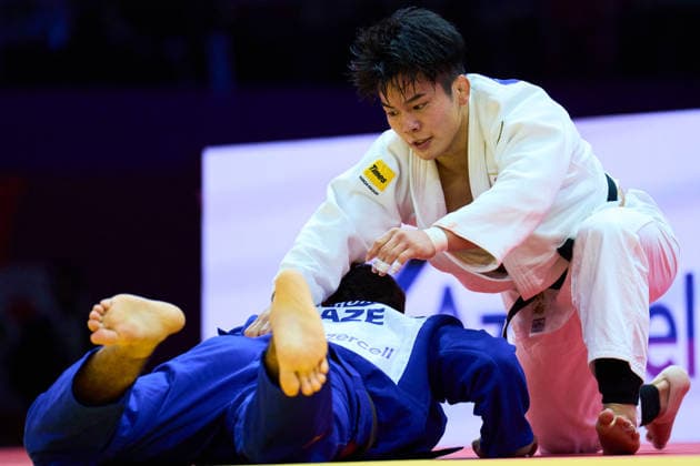 Goki Tajima (JPN), OCTOBER 8, 2026 -Judo : World Judo Championships BAKU2026 Mens -90kg2nd Round match at National Gymnastics Arena in Baku, Azerbaijan. aflo_354386713 KenxAsakurax