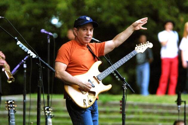 Sänger Paul Simon (USA) - Berliner Waldbühne