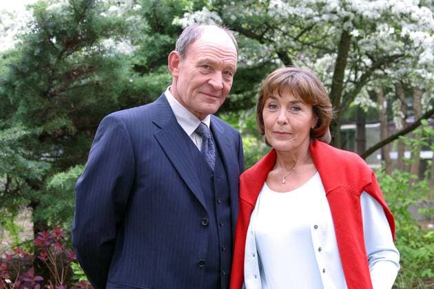 Schauspieler Michael Mendl und Schauspielerin Thekla Carola Wied (beide GER) anlässlich eines Pressetermins zum ARD-Fernsehfilm - Töchter - in Berlin