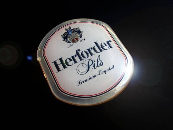 Herforder-Pils-Etikett