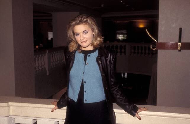 Schauspielerin Alicia Silverstone (USA) in München