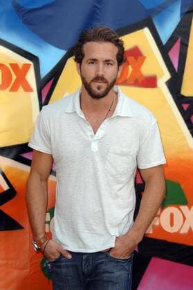 Schauspieler Ryan Reynolds (USA) während eines Pressetermins anlässlich der - 2007 Teen Choice Awards - in Universal City