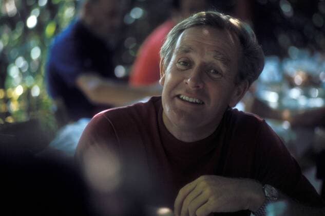 Schriftsteller John Le Carre (GBR) in Italien