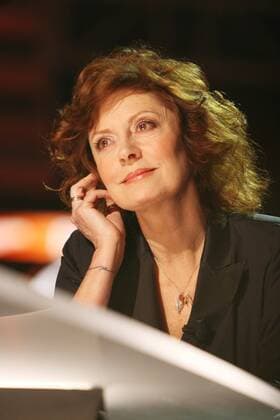 Susan Sarandon SUSAN SARANDON APPEARANCE ON ITALIAN TV SHOW - NO ITALIAN SALES Rome  PMF PicturePerfect