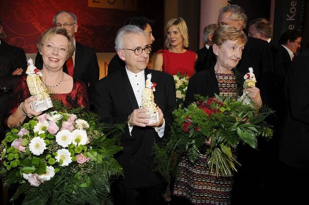 Corine - Internationaler Buchpreis - Preisverleihung in der BMW Welt in München - Juliane Köpcke, Antonio Damasio, Christine Nöstlinger
