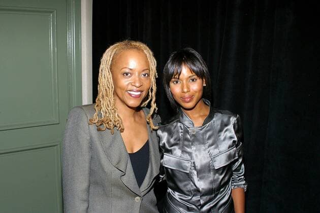Dec. 10, 2003 - New York, New York, U.S. - K34558RM.THE 2003 MUSE AWARDS LUNCHEON..NEW YORK HILTON, NEW YORK New York.. 2003.12 10 2003.CASSANDRA WILSON AND KERRY WASHINGTON New York U.S.  - ZUMAmk1