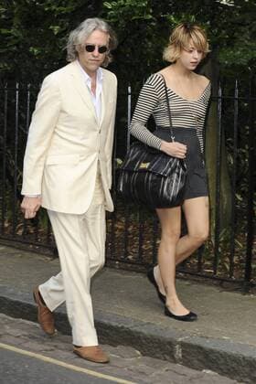 Sir David Frost Summer Party in Chelsea, London Bob Geldof, Peaches Geldof 