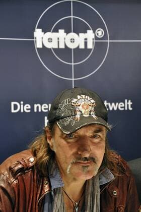 Andreas Hoppe bei der Präsentation der Tatort-Produktwelt am Stand der moses.Verlag GmbH auf der Frankfurter Buchmesse. Frankfurt, 08.10.2014 xR.xMurmannx xFuturexImage