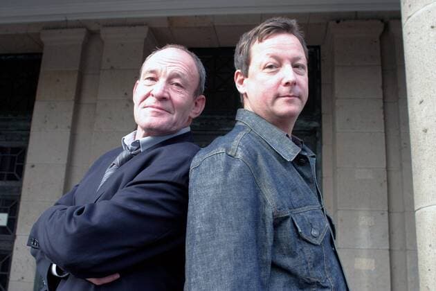 Im Schatten der Macht - Michael Mendl und Matthias Brandt (re)