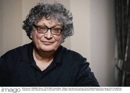 Belgian musician and conductor Rene Jacobs pictured in the marge of the Klarafestival, international music festival, Monday 15 February 2016, in Brussels.  DIRKxWAEM 04793492
