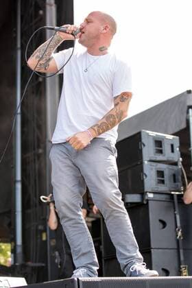 September 18, 2016 - Chicago, Illinois, U.S - MATT CAUGHTHRAN of The Bronx performs live at Douglas Park during Riot Fest in Chicago, Illinois Chicago U.S. - ZUMAs135