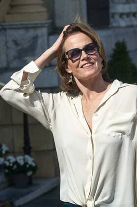September 20, 2016 - San Sebastian, Guipuzcoa, Spain - Sigourney Weaver attends to the photographers to your arrival at the Hotel Maria Cristina in the 64th San Sebastian International Film Festival on September 20, 2016 in San Sebastian, Spain. San Sebastian Spain  - ZUMAn230