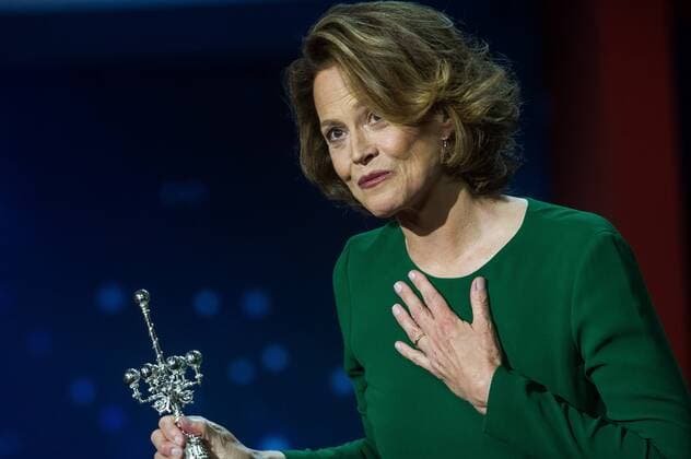 September 21, 2016 - San Sebastian, Guipuzcoa, Spain - Sigourney Weaver receiives the Donostia Award for her contribution to the cinema, at 64rd San Sebastian Film Festival on September 21, 2016 in San Sebastian, Spain. San Sebastian Spain  - ZUMAn230