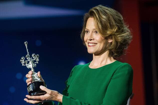 September 21, 2016 - San Sebastian, Guipuzcoa, Spain - Sigourney Weaver receiives the Donostia Award for her contribution to the cinema, at 64rd San Sebastian Film Festival on September 21, 2016 in San Sebastian, Spain. San Sebastian Spain  - ZUMAn230