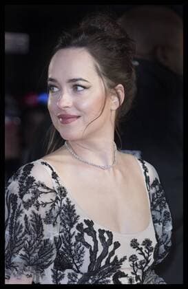 . 09 02 2017. London, United Kingdom. Dakota Johnson arriving at the Fifty Shades Darker premiere in London.  xStephenxLockx xi-Imagesx IIM-14352-0064