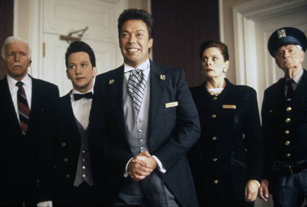 Home Alone 2: Lost in New York Rob Schneider, Tim Curry, Dana Ivey © 1992 20th Century Fox Photo by Andy Schwartz  Copyright: x-x 9399_0010