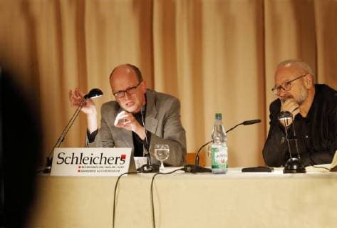 GER, Berlin,20171107, Lesung mit Prof. Dr. Herfried Münkler,deutscher Politikwissenschaftler mit dem Schwerpunkt politische Theorie und Ideengeschichte, er lehrt als ordentlicher Professor an der Humboldt Universität, Mitglied der Berlin Brandenburgischen Akademie der Wissenschaften, Buch: Der30 jährige Krieg, Europäische Katastrophe, Deutsches Trauma 1618-1648